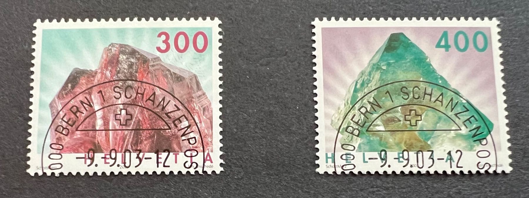 Alle Briefmarken: CH-Marken 2003 Halbmond gestempelt – Neu (gemäss Beschreibung) aus Hünenberg See von wer_5286