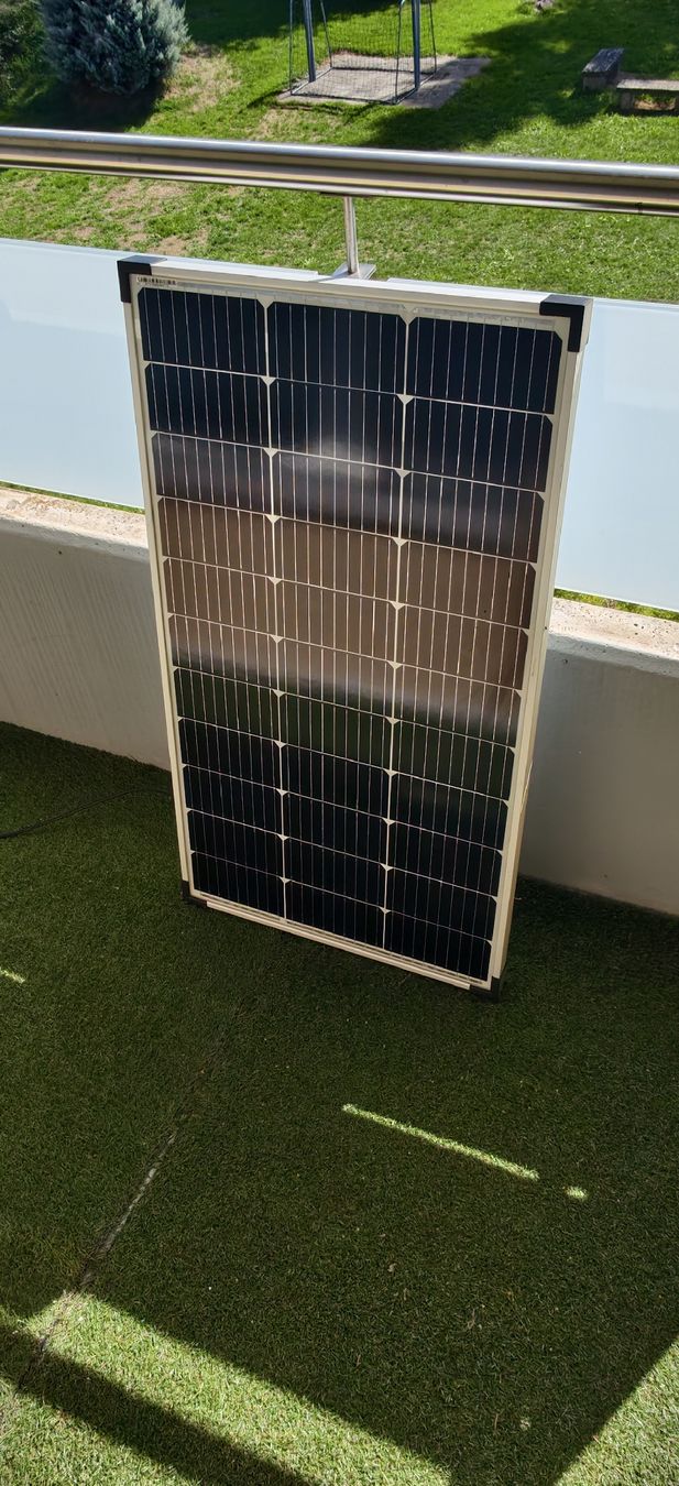 Solargeräte und Solarprodukte: 100W Solarpanel – Gebraucht aus Salmsach von .ERFOLGREICH999.