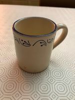 Tazza in ceramica decorata