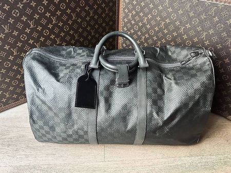 Louis Vuitton Keepall 55 (50) Carbon 2015 Limitierte Edition