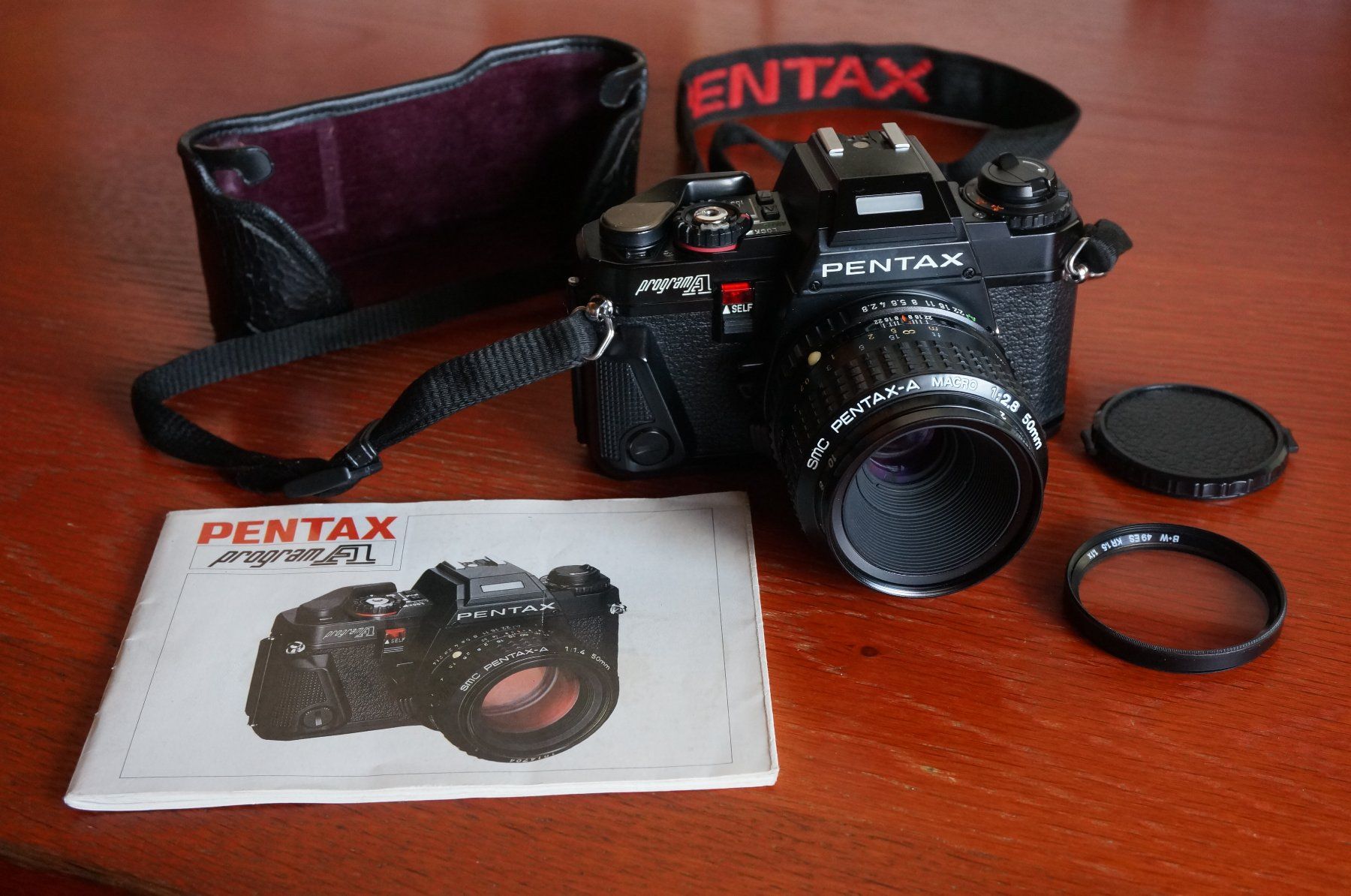 Pentax Fotocamera: Pentax Program A mit Pentax-A Macro 50mm f2.8 "Dream-Team" – Usato da Spreitenbach venduto da Salesmanship 5