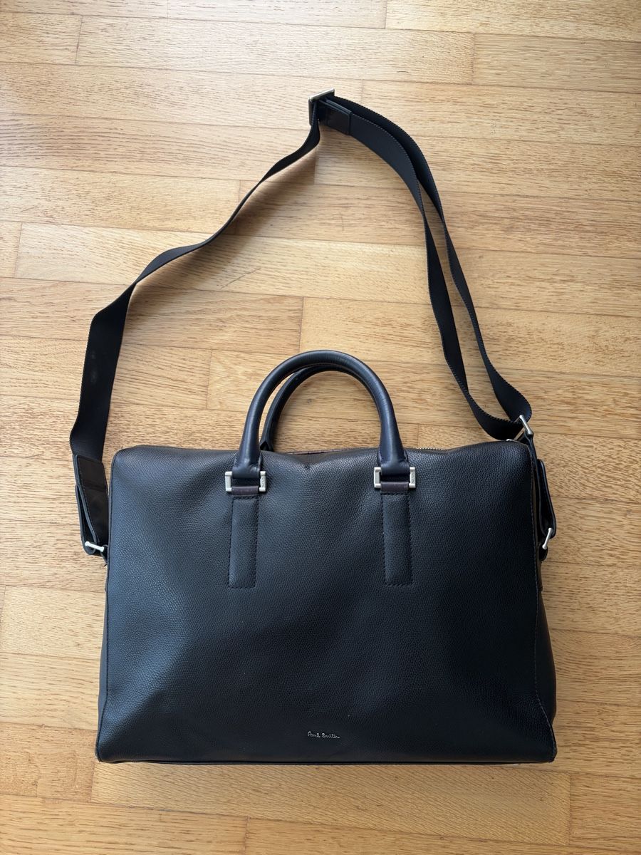 Paul Smith Valigie & Borse: Paul Smith briefcase - leather black – Usato da Zug venduto da emi_7k5j