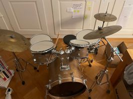 Schlagzeug (drum Set) Giannini Swiss Drums
