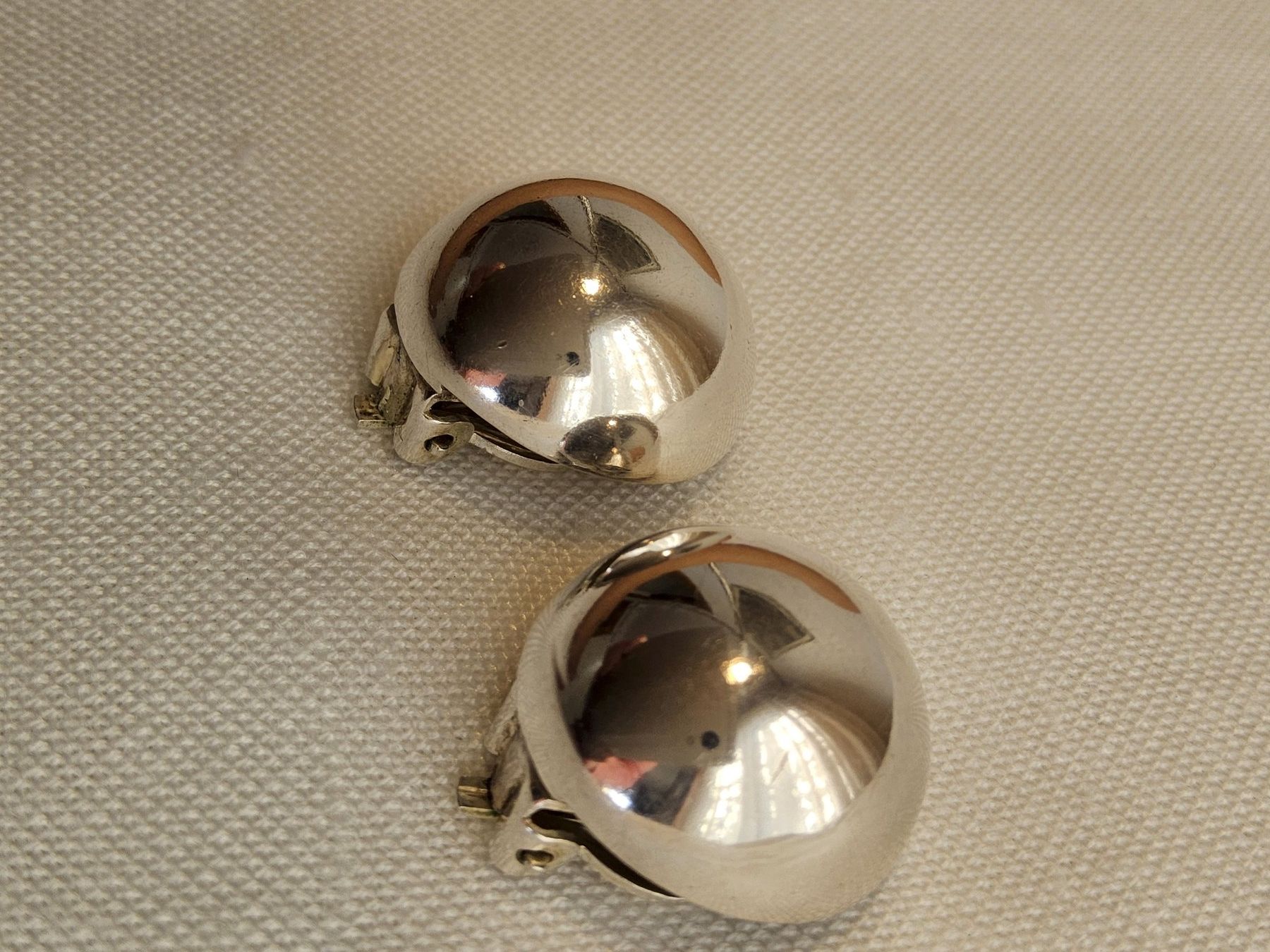 Ohrringe & -stecker: Vintage Top 800er Silber Ohrclips – Gebraucht aus Zürich von helsan 4