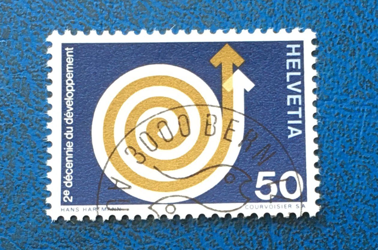 Alle Briefmarken: Nr.494 mit Stempel Bern – Gebraucht aus Aarau von Billa007