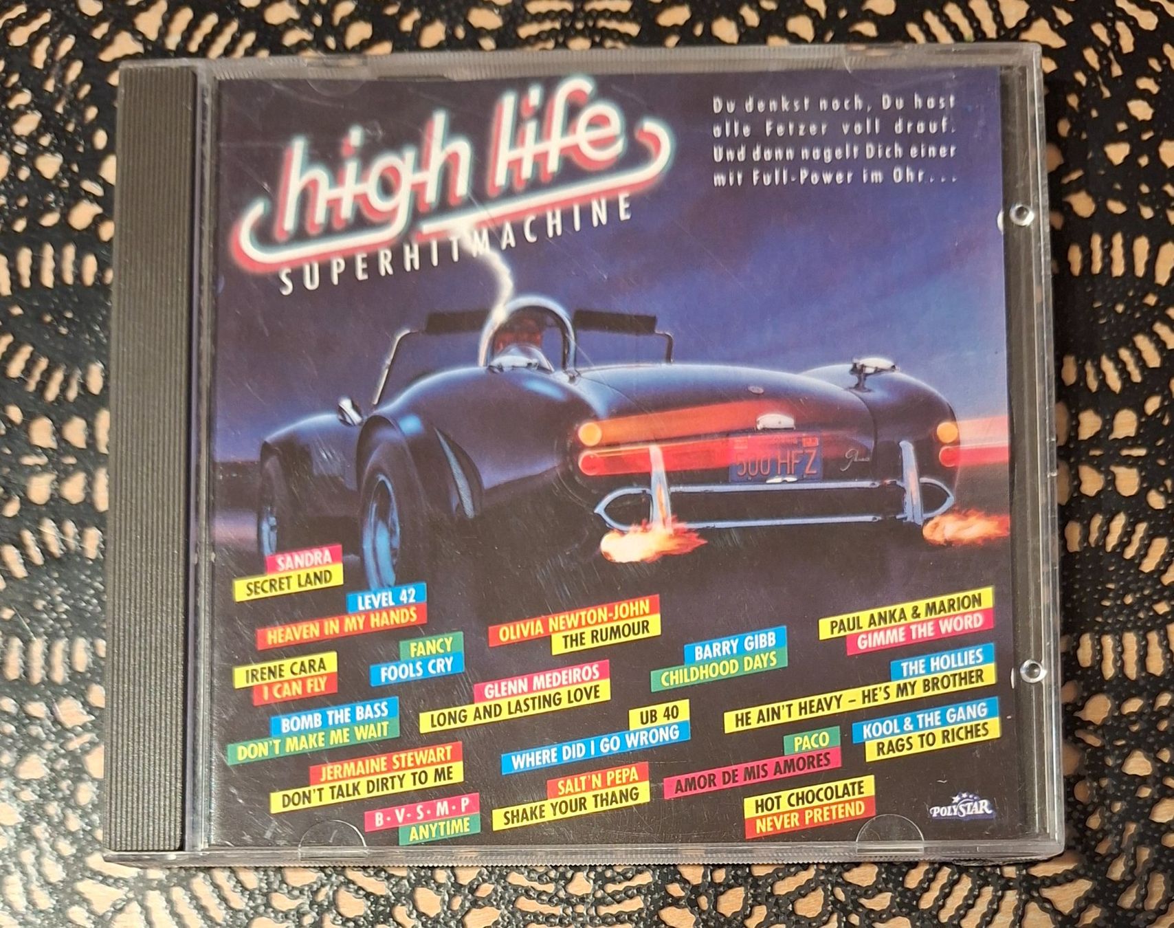 CD: High Life - Superhitmachine, DE Hit Compilation CD 1988 – Usato da Schönenberg TG venduto da Gregolino76