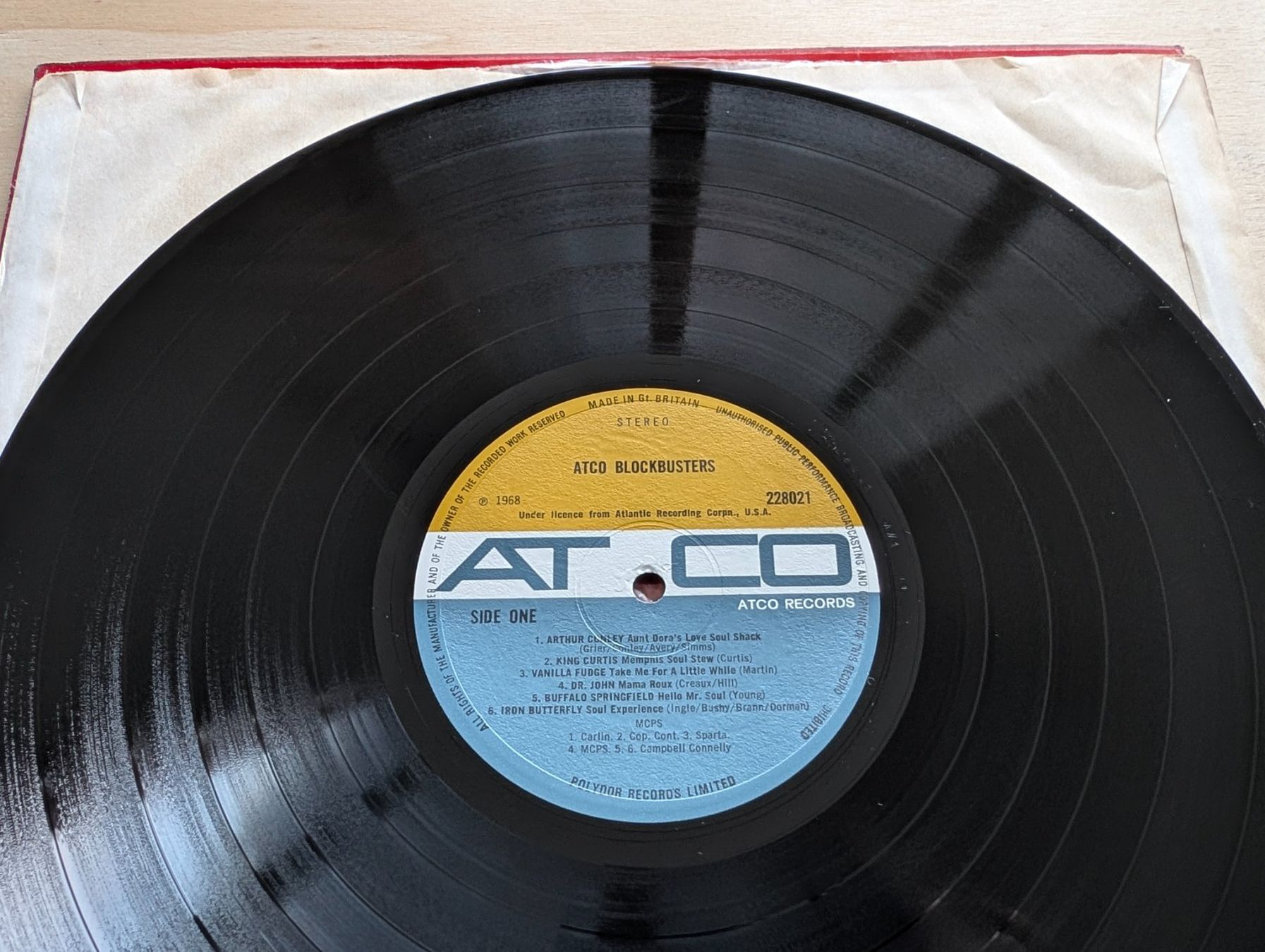 Dischi in vinile: Atco Blockbusters  UK 69 – Usato da Ebikon venduto da soundundvielfalt 6