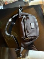 Schwarze Bauchtasche/ Hüfttasche - Viel Stauraum!