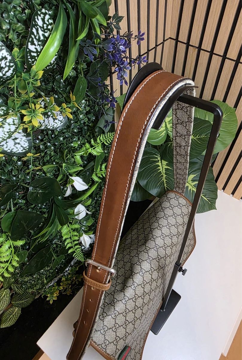 Gucci Borse: Tasche Gucci monogram braun Leder gute Zustand – Usato da Aarburg venduto da SA.TheTimelessLuxury 4