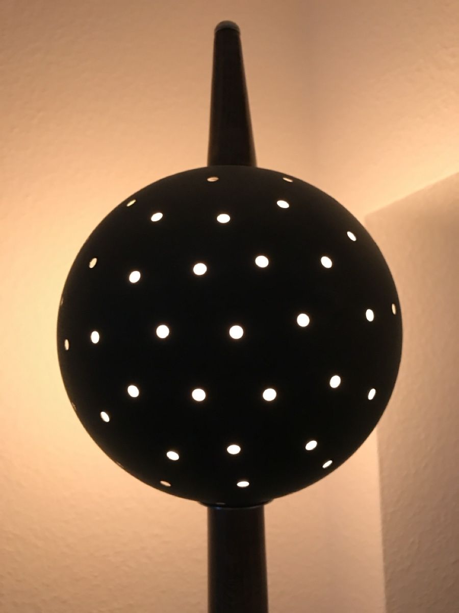 Lampade: Design Stehlampe aus massiver Eiche – Usato da Zürich venduto da stefan1818 7