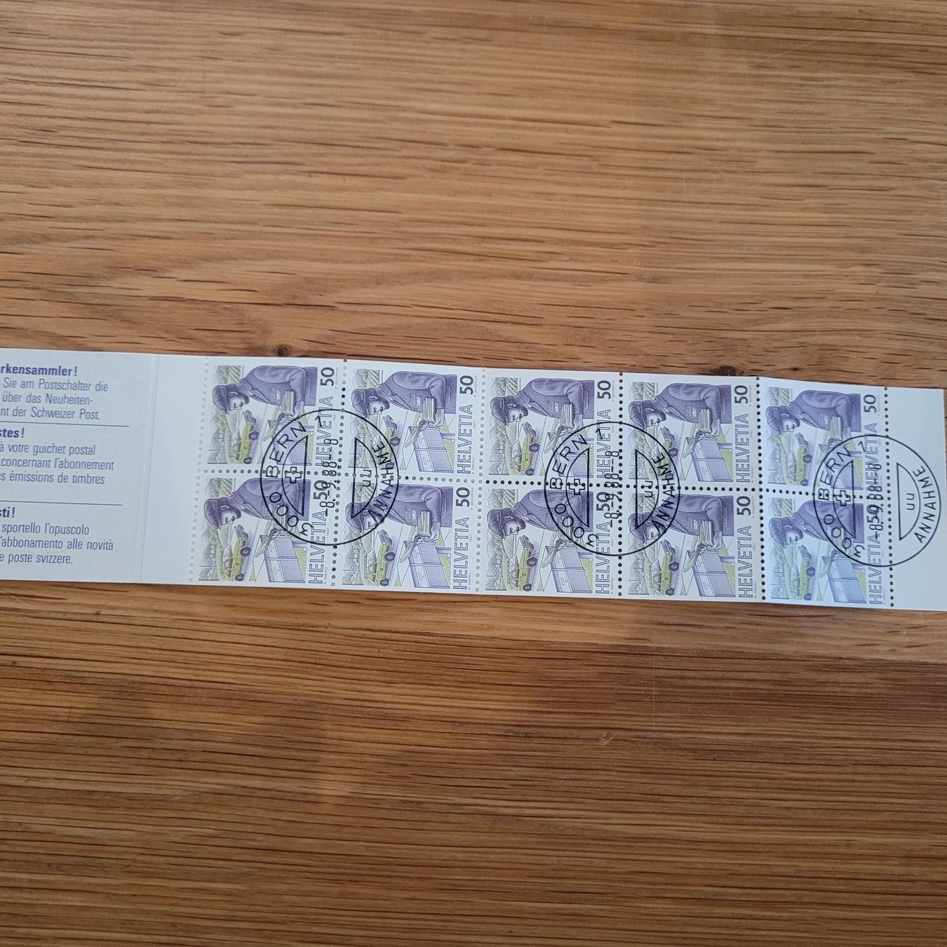 Tous les timbres: Markenheftchen Carnet De Timbre – D'occasion à Biel/Bienne par Destockweb 2