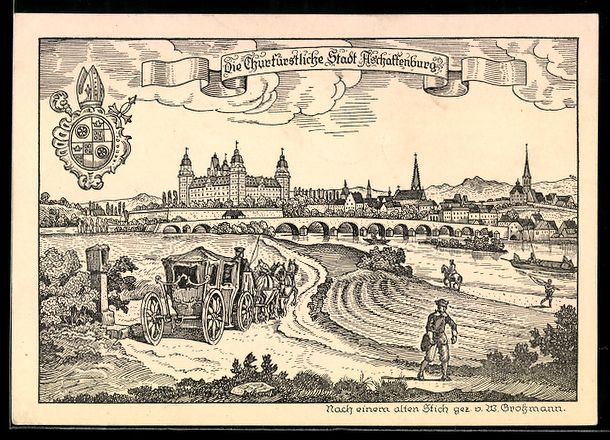 Cancelleria postale: Aschaffenburg, Tag der Briefmarke 7.1.19 – Usato da Berlin venduto da bartko-reher