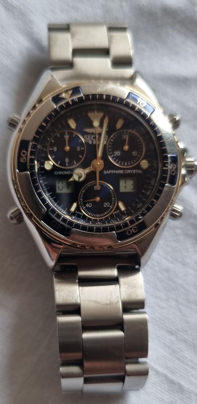 Sector Uhren: Sector 700 Chrono Quartz – Gebraucht aus Rolle von Groovytrain 2