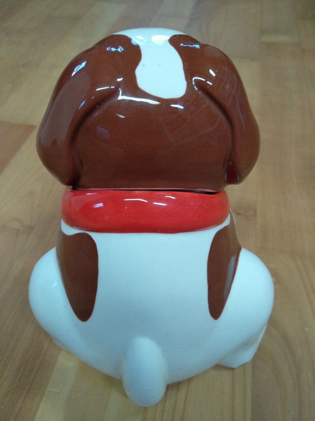 Statuette: Ceramic Dog Cookie Jar Swiss Design Flawed – Usato da Dierikon venduto da lismar13 1
