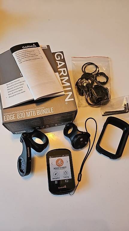Computer & Strumenti di misurazione: Garmin Edge 830 MTB Bundle, Neuwartig mit  – Usato da Riehen venduto da nitrammangold