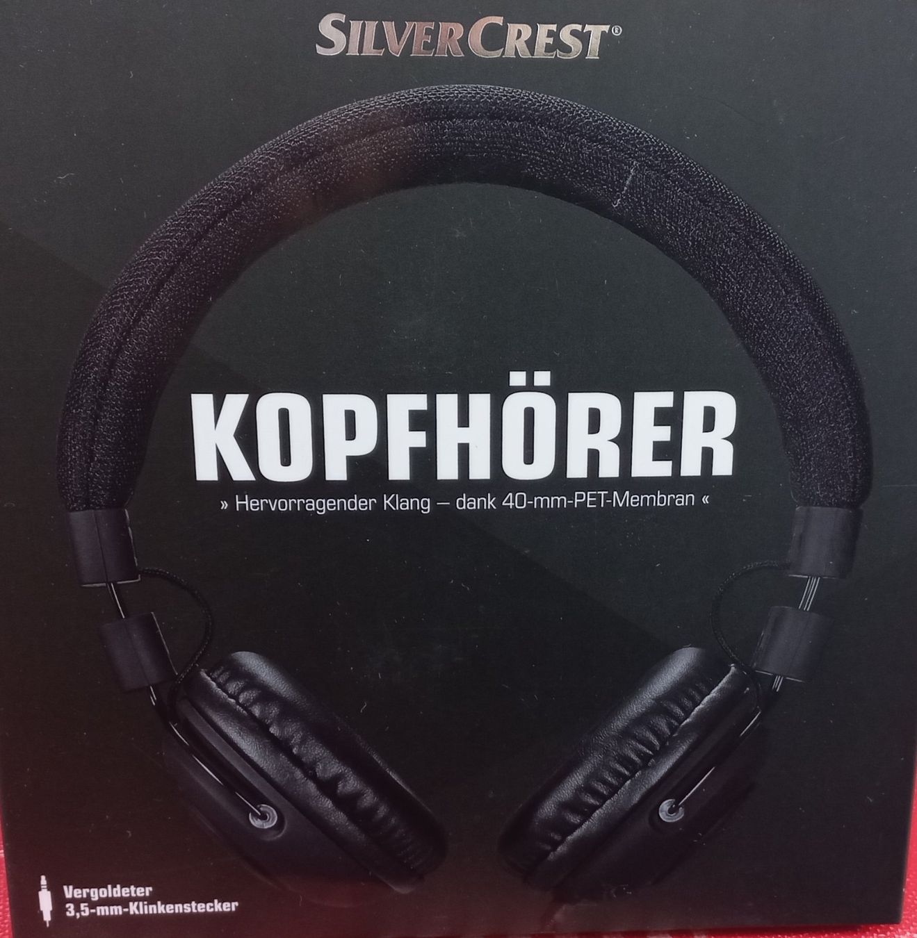 SilverCrest Cuffie: Absolutes Klangerlebnis – Nuovo e nell'imballaggio originale da Aefligen venduto da uwe_n2vk