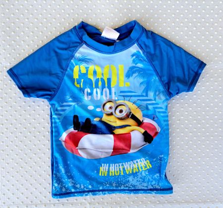 Cooles Minions UV Shirt Gr. 104 (4 Jahre)