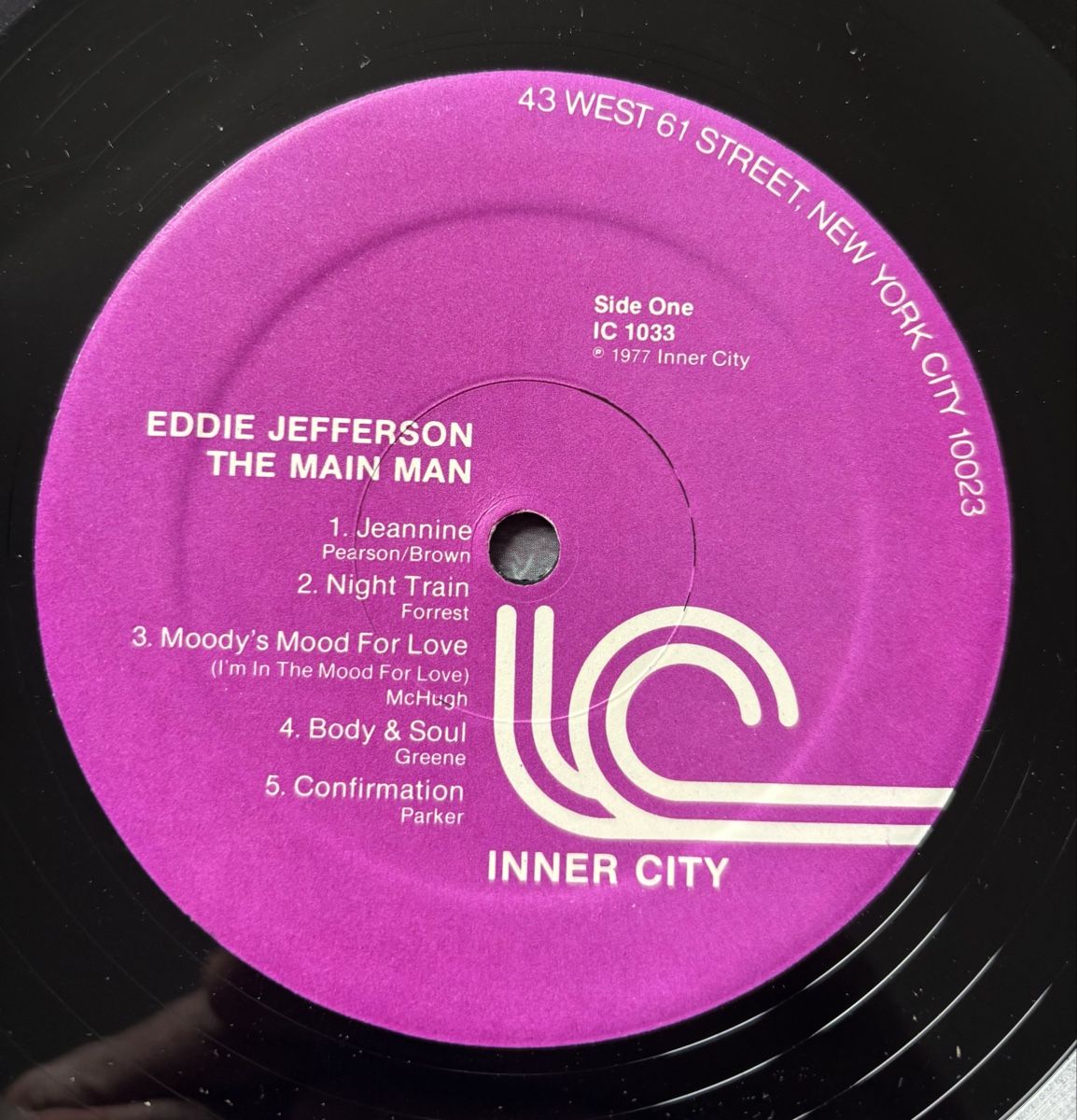 Dischi in vinile: Eddie Jefferson - The Main Man - LP VG+/VG+ – Usato da Neuchâtel venduto da Deivid2 1