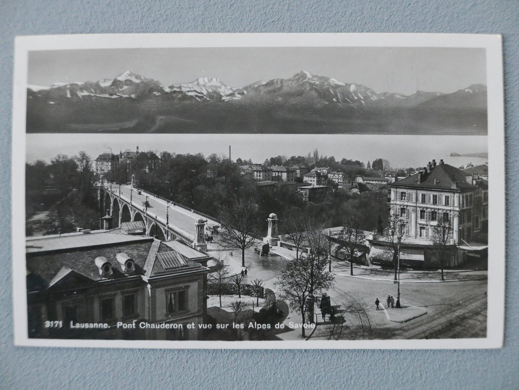 Cartoline postali: 3 ANTIKE ANSICHTSKARTEN LAUSANNE 1928 – Usato da Balgach venduto da Zwischenraum 5