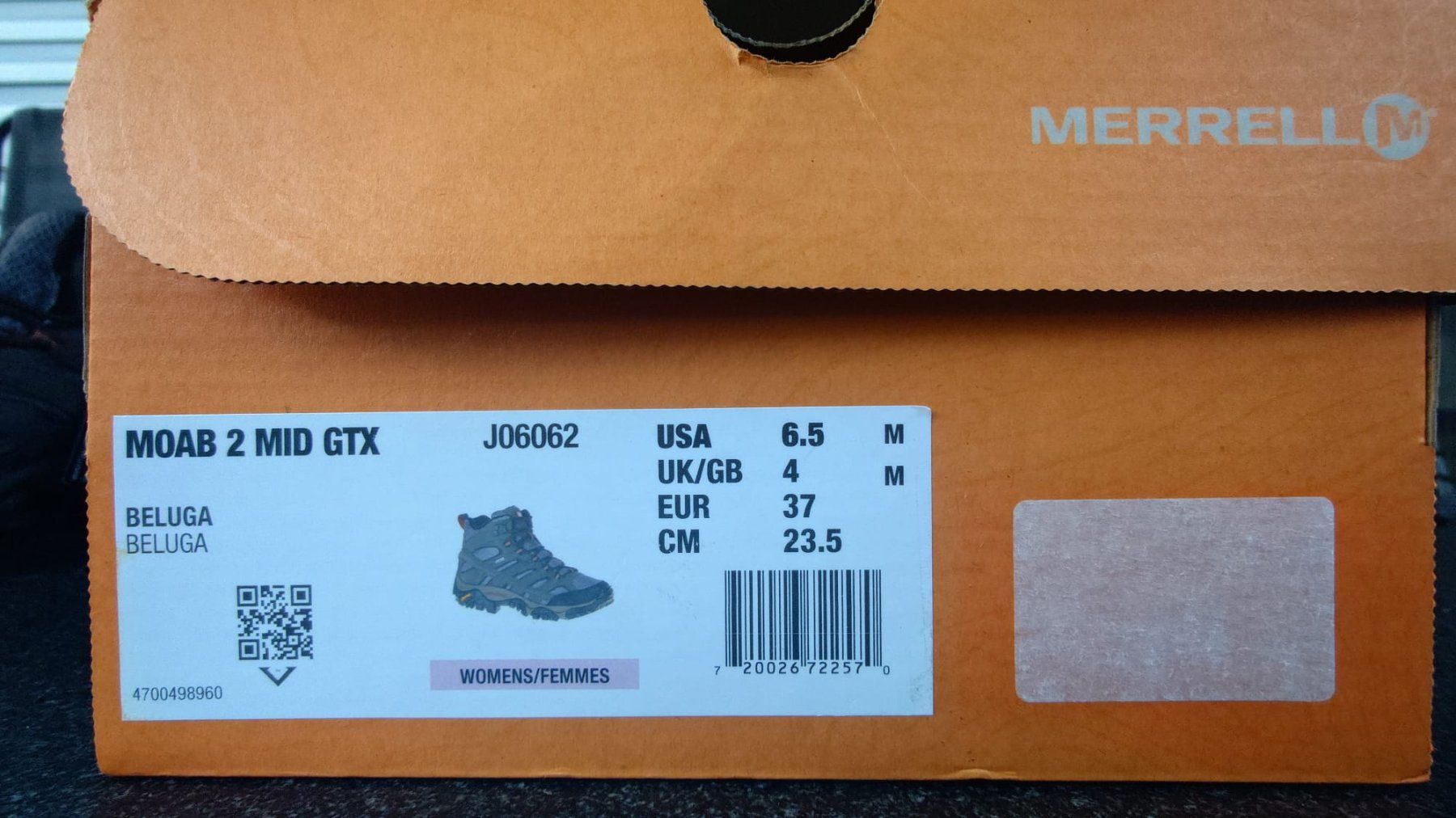 Merrell Damenschuhe: Merrell Wanderschuhe GoreTex, Grösse 37 – Neu und originalverpackt aus Riehen von markstre11 4