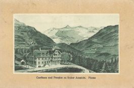 Flums SG Flumserberg Pension zu Froher Aussicht 1913