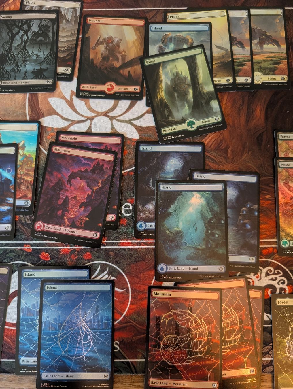 Magic The Gathering Cartes à collectionner: MTG Fullart Foil Länder – D'occasion à Oeschgen par cyr_ww2x 2