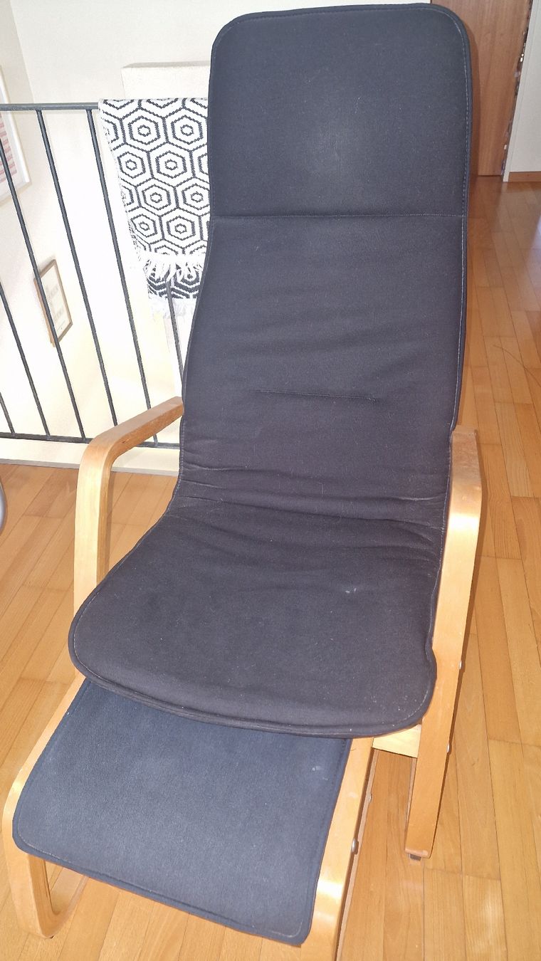 Ikea Poltrone: Poltrona relax IKEA con poggiapiedi – Usato da Losone venduto da mar_j29s