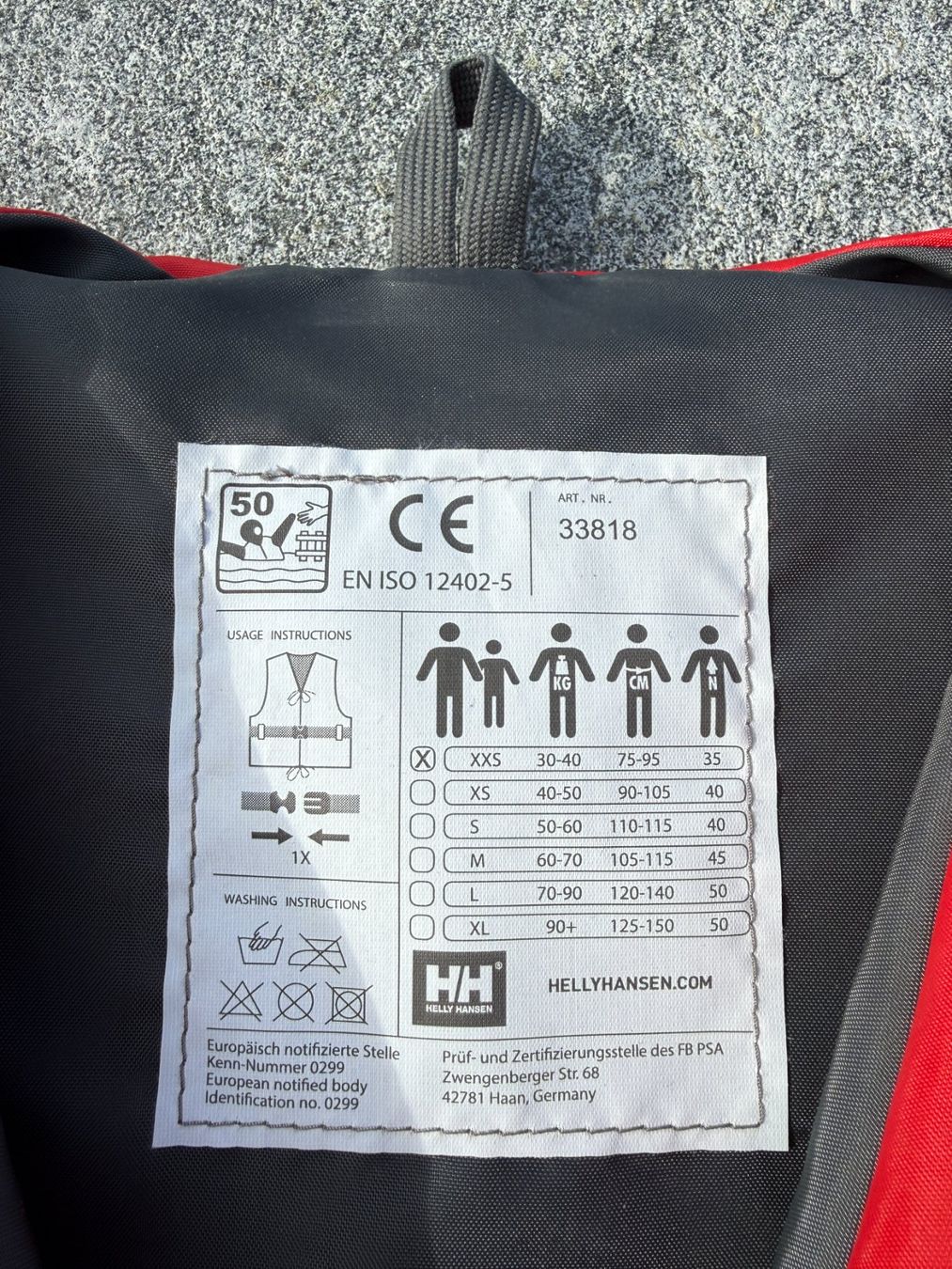 Helly Hansen Schwimmwesten: Schwimmweste HH 30-40kg – Neu (gemäss Beschreibung) aus Arni AG von Pcomini 3