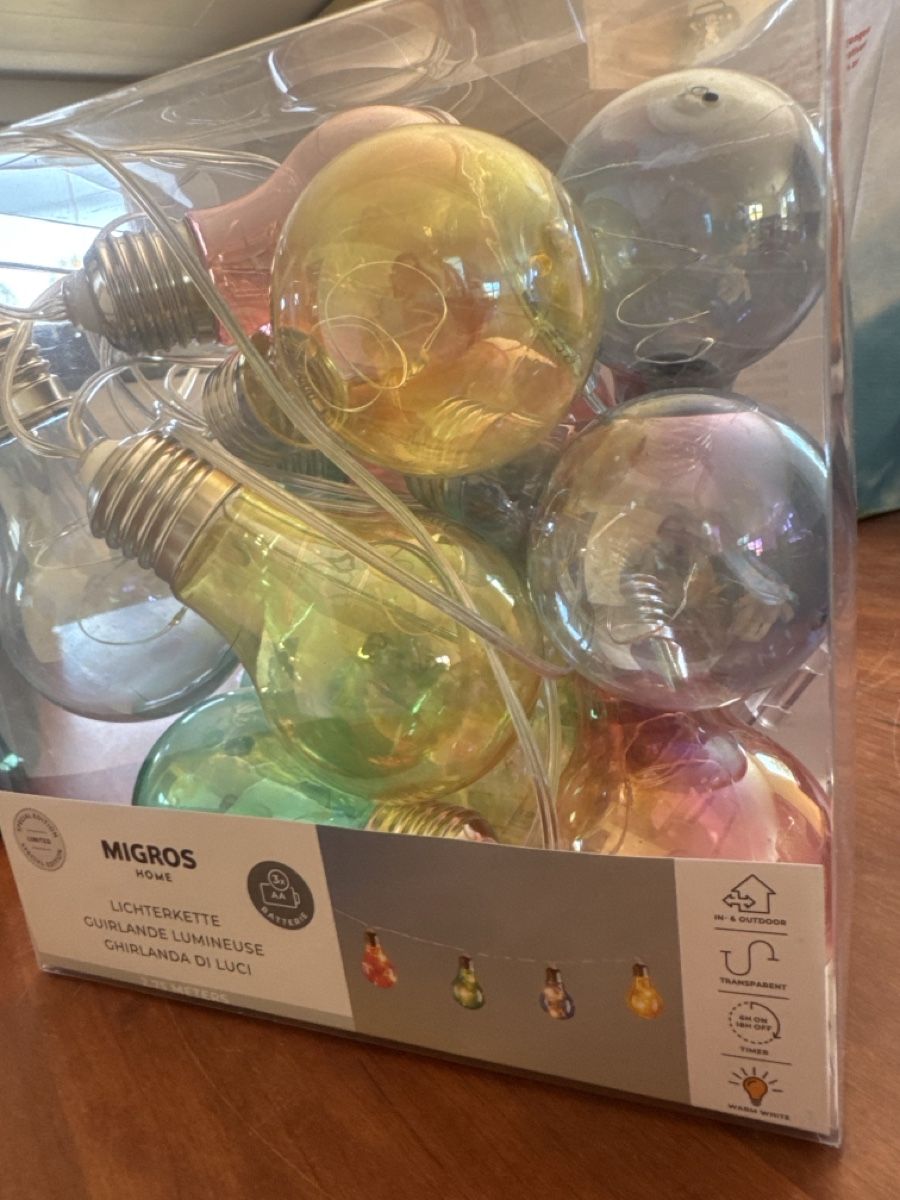 Migros Lichterketten & Leisten: Partylicht – Neu (gemäss Beschreibung) aus Birmensdorf ZH von minus50