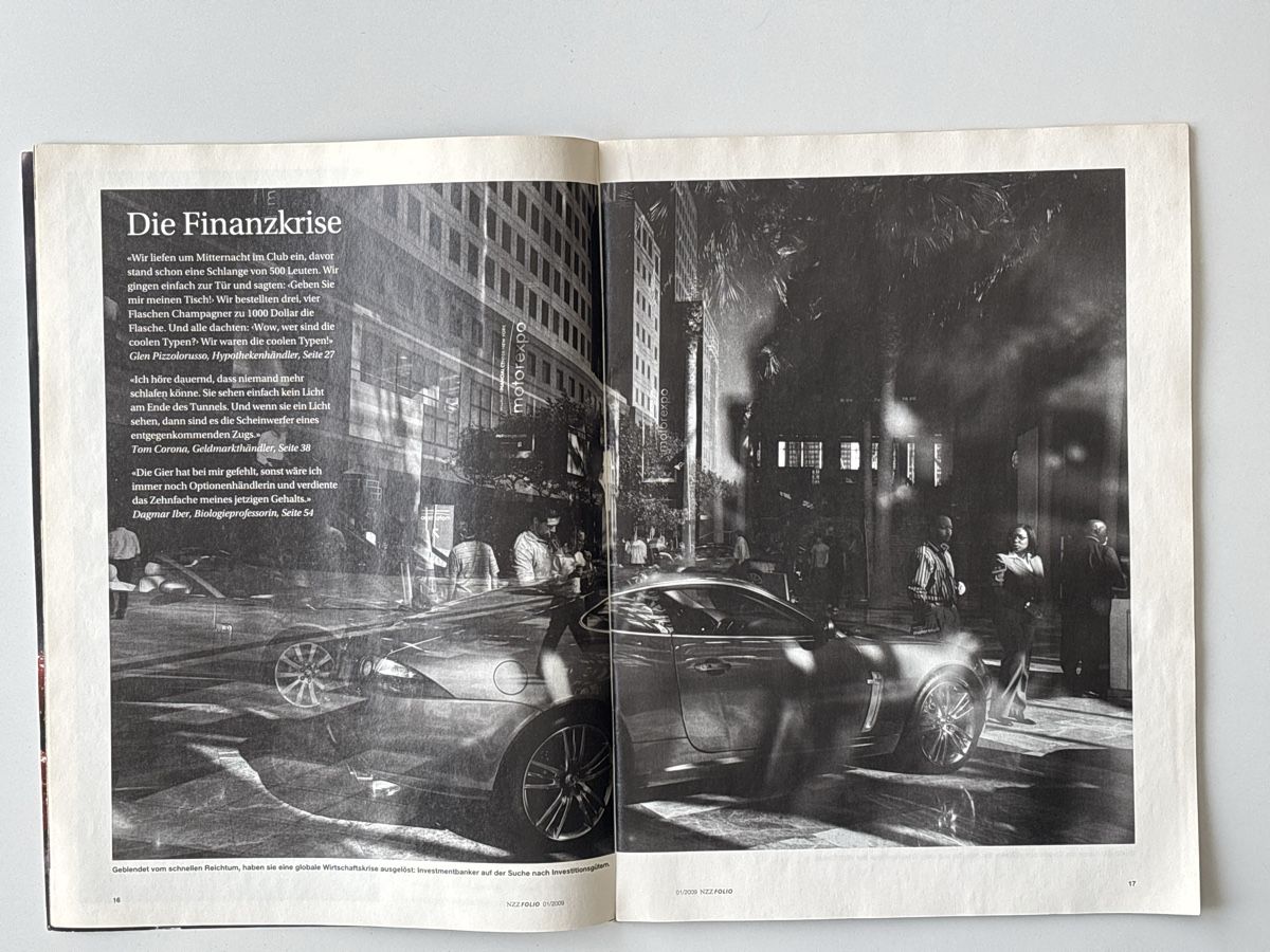 Zeitschriften & Magazine: NZZ Folio, Die Finanzkrise, Januar 2009 – Gebraucht aus Zürich von Masaiti 1
