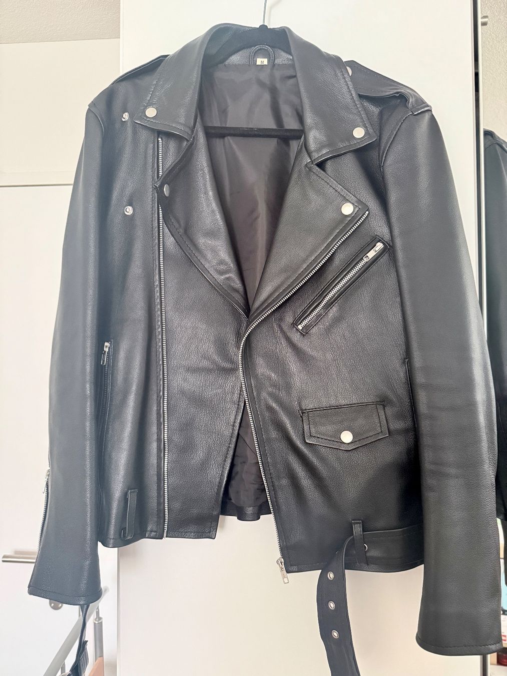 Jacken: Oree NYC Lederjacke / Biker Jacke – Gebraucht aus Kaltbrunn von LuxShop