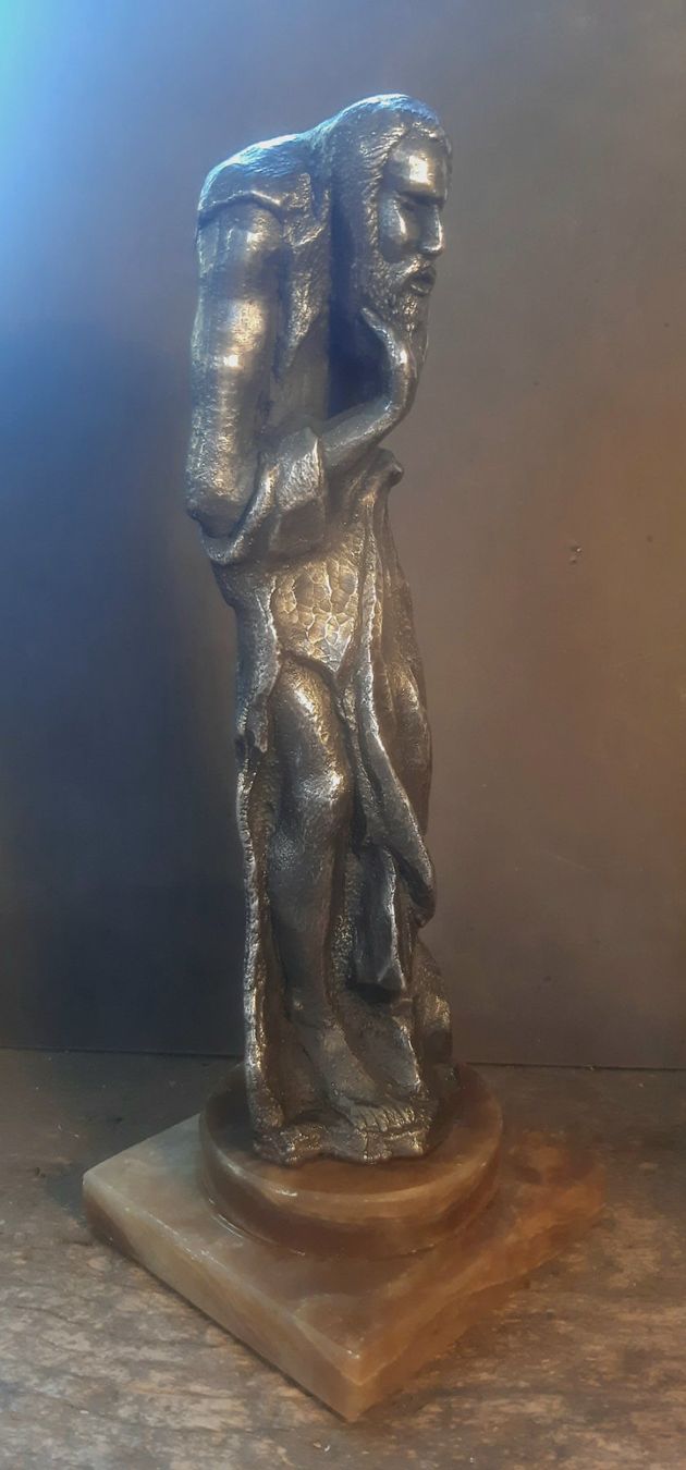 Skulpturen & Statuen: Silber? Skulptur Alberto Pagnussatt – Gebraucht aus Arbon von torso444 1