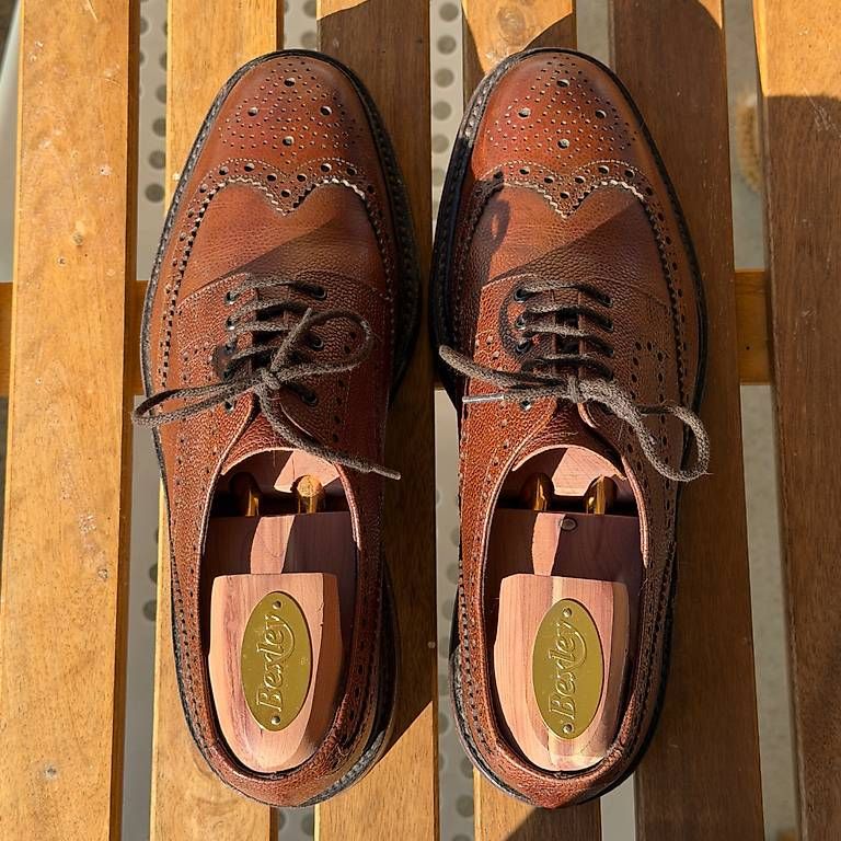 Loake Scarpe da uomo: Loake 1880 Badminton Derby Brogue – Usato da Yvonand venduto da val_hdx2 3