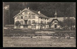Champ-du-Moulin, Hotel de la Truite, vom