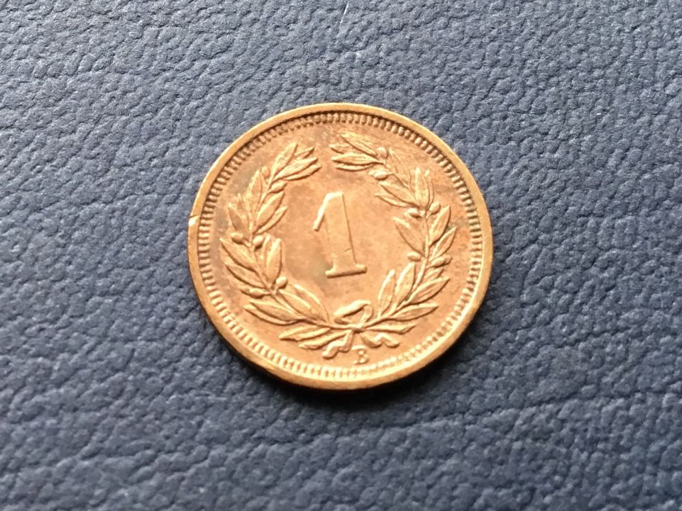 Tutti le monete: 1 Rappen 1926 VZ – Usato da St. Margrethen SG venduto da alfapeugeot10 2