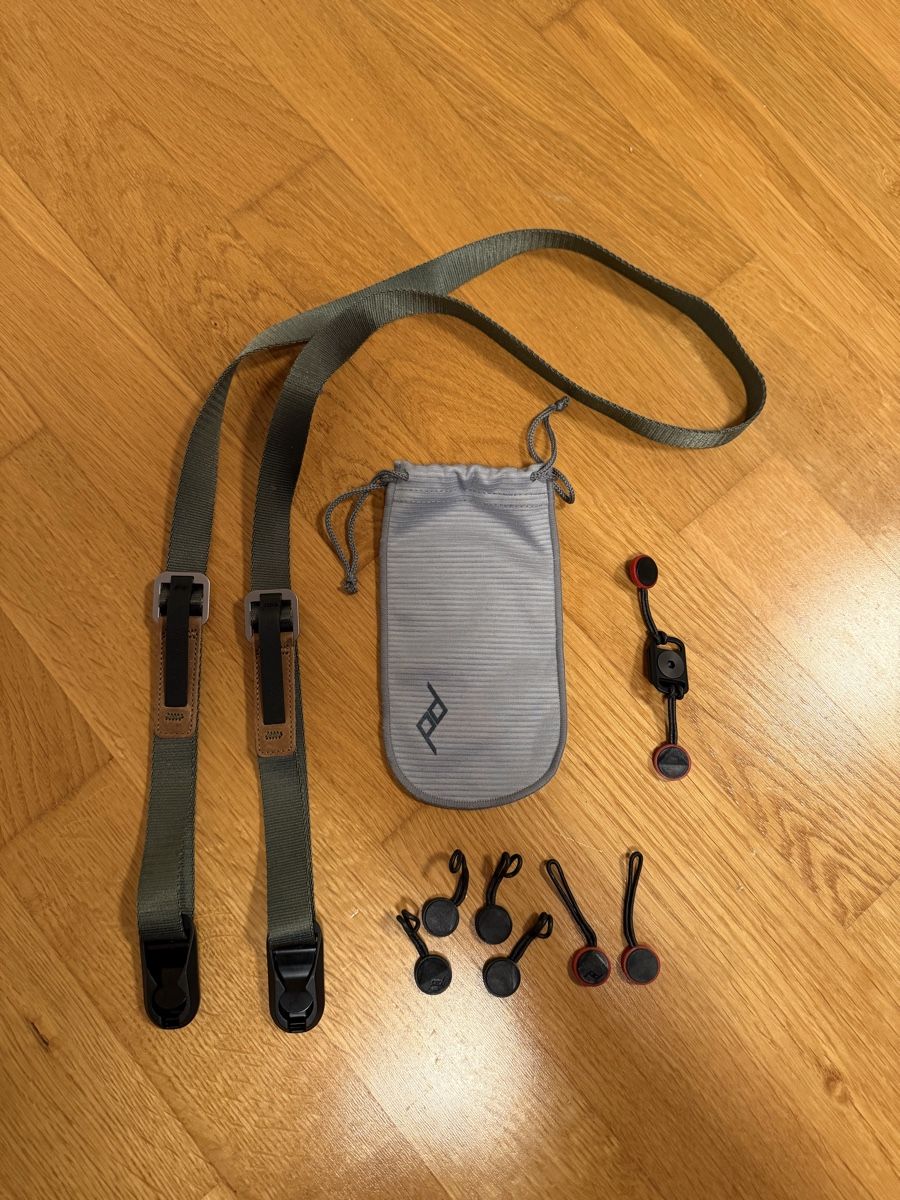 Peak Design Altri Accessori: Peak Design Leash + Anchor – Usato da Jegenstorf venduto da r_bue