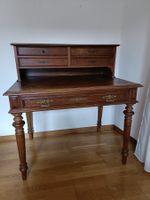 Eleganter Holz-Sekretär / Schreibtisch im Vintage-Stil