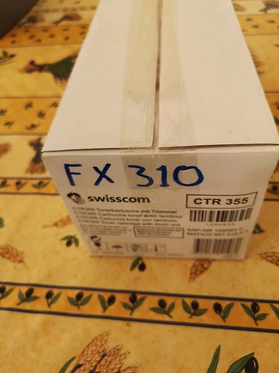 Apparecchi Fax: Toner Fax Swisscom – Usato da Ecublens VD venduto da Tompouce69 1