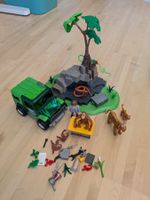 Playmobilset: Forscher mit Auto und Tieren