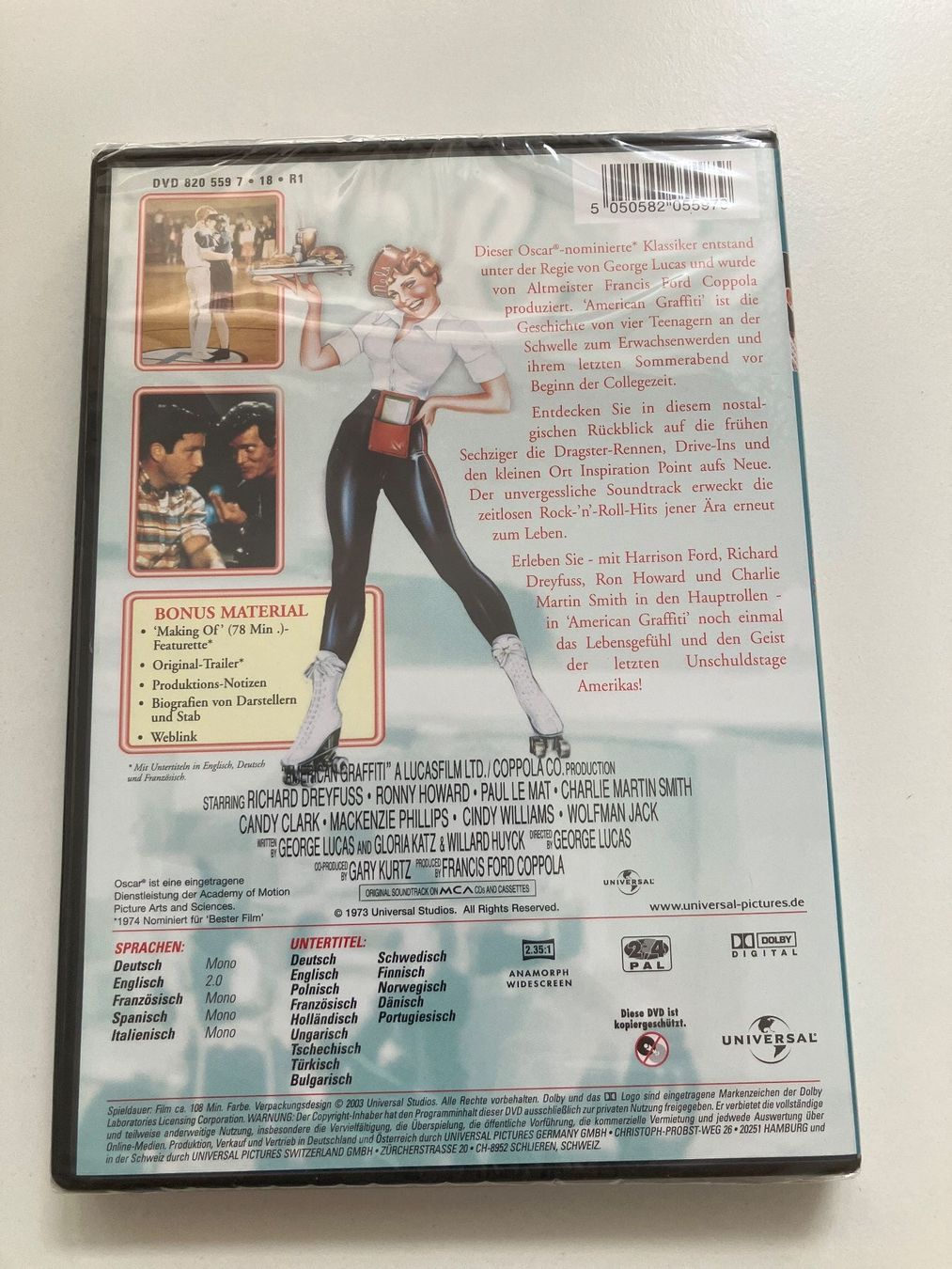 Alle DVDs: American Graffiti - Dvd - Neuware – Neu und originalverpackt aus Arbon von HelFer01 1