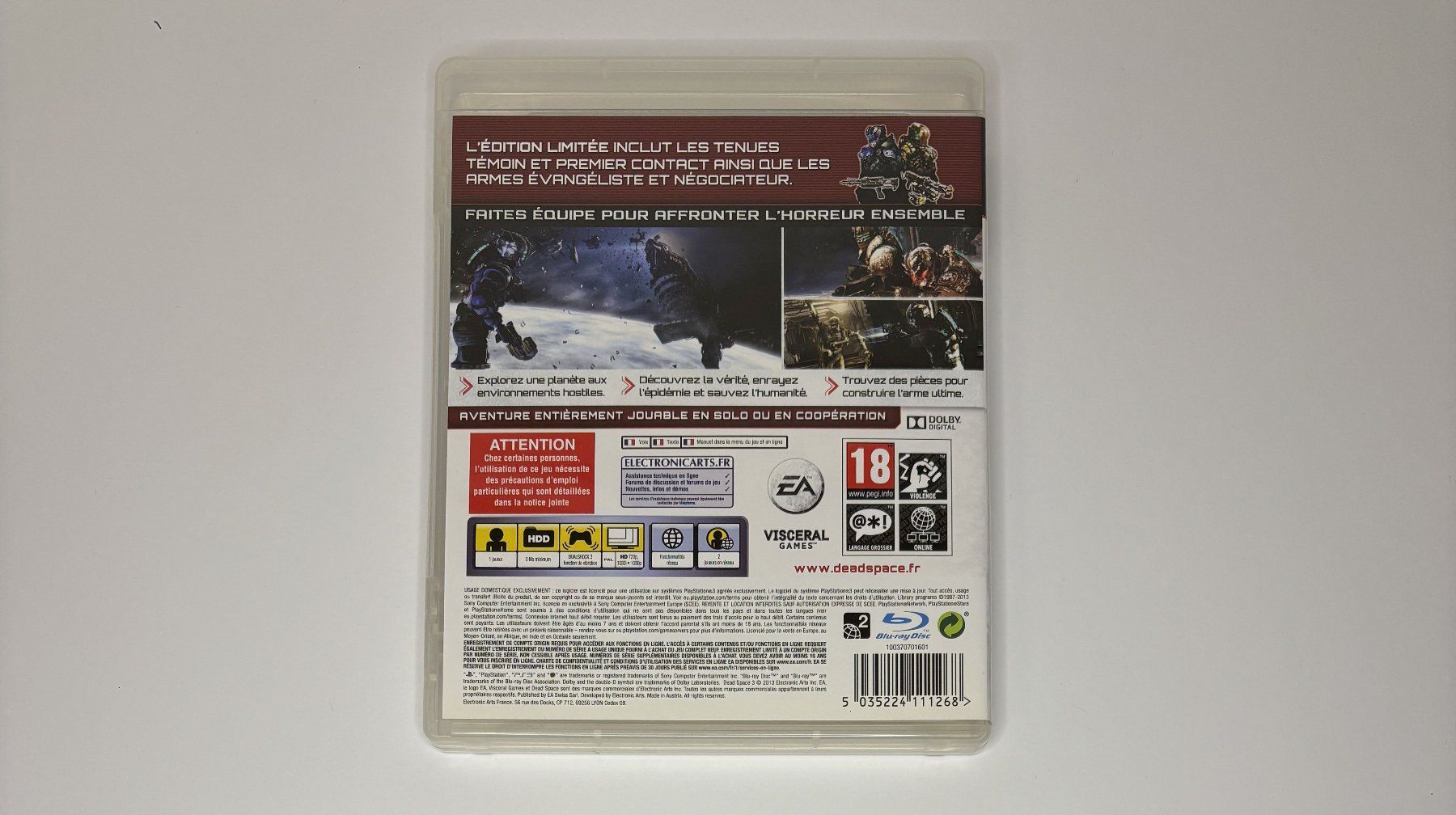 Giochi: PS3 - Dead Space 3 ( FRA ) – Usato da Allschwil venduto da Bullach 2