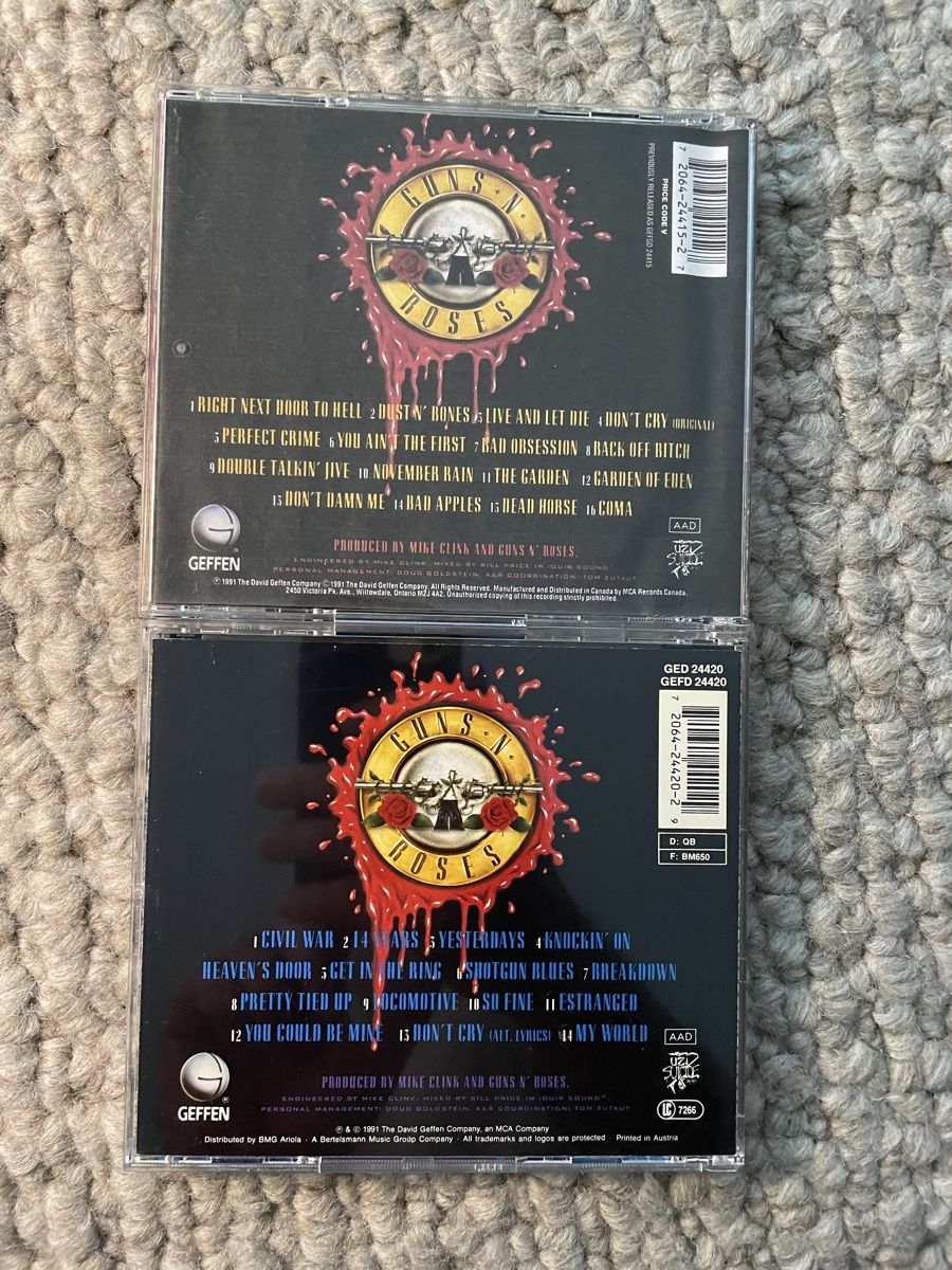 CD: 2x Guns N‘Roses – Usato da Reinach AG venduto da trigger7811 2