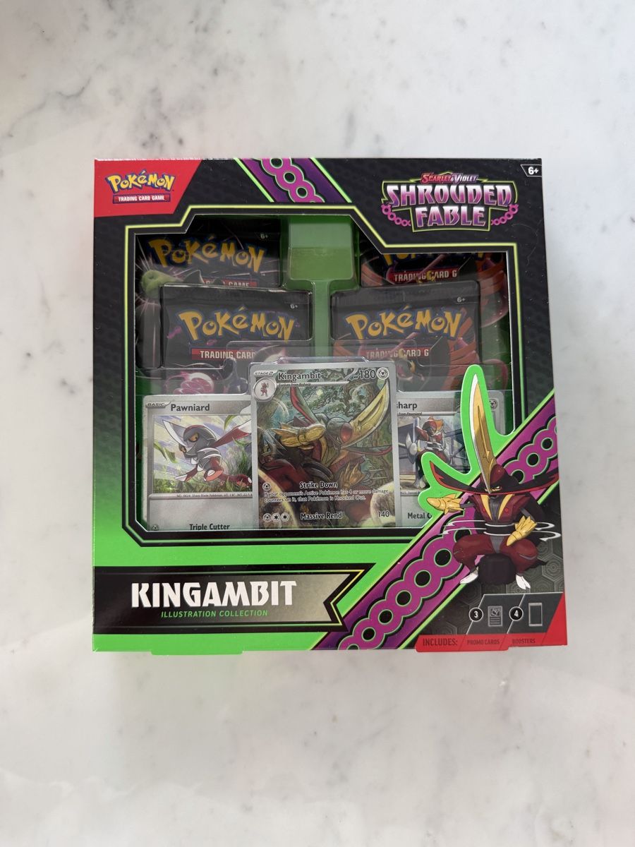 Pokémon Sammelbilder & Trading cards: Pokémon Shrouded Fable Kingambit – Neu und originalverpackt aus Cademario von Yleeyle