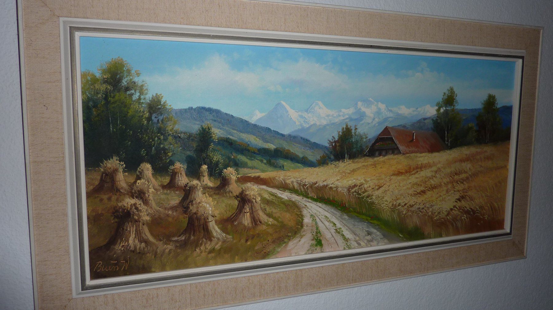 Tableaux: gemaltes landschafts bild – Neuf (Voir description) à Füllinsdorf par pmarkus