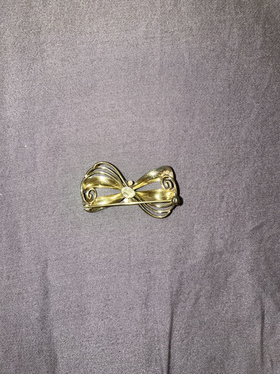Broschen & Nadeln: Elegante Vintage Brosche Schleife – Gebraucht aus Schlieren von ber_nqj2 1