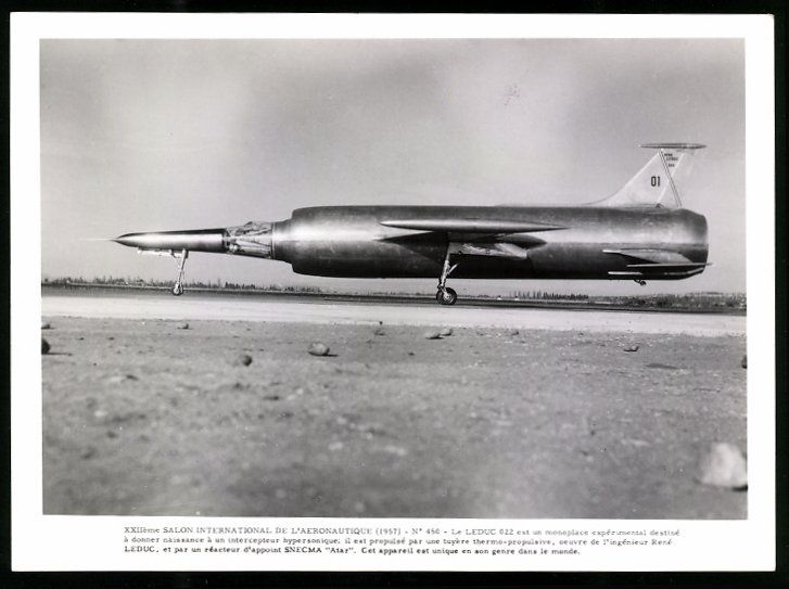 Fotografie &  Plakate: Fotografie Kampfjet Leduc 0.22, Experime – Gebraucht aus Berlin von bartko-reher
