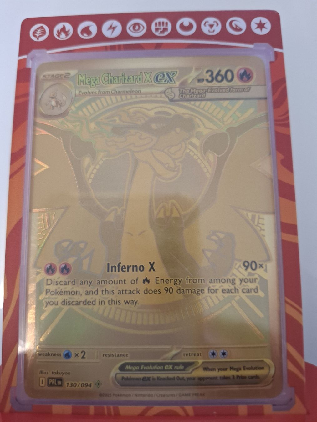 Pokémon Carte collezionabili: Pokemon - Mega Charizard X ex 130/094 – Nuovo (secondo la descrizione) da Zürich venduto da lsplutin