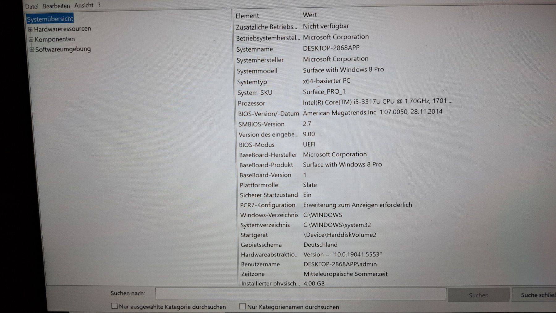Microsoft Tablet PC: Surface Pro 1 - 1. Generation - Vintage - Retro – Usato da Zwingen venduto da Tigertimmi 7