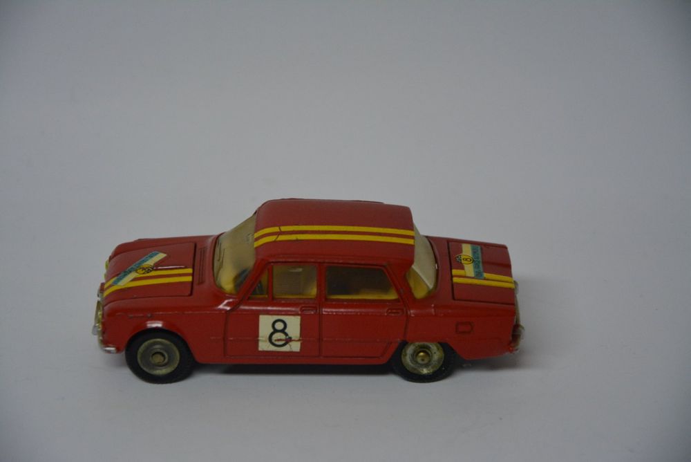 Dinky Toys France Originale 1/43 Réf 1401 Alfa Romeo 1600 Rallye 05 Qzqo