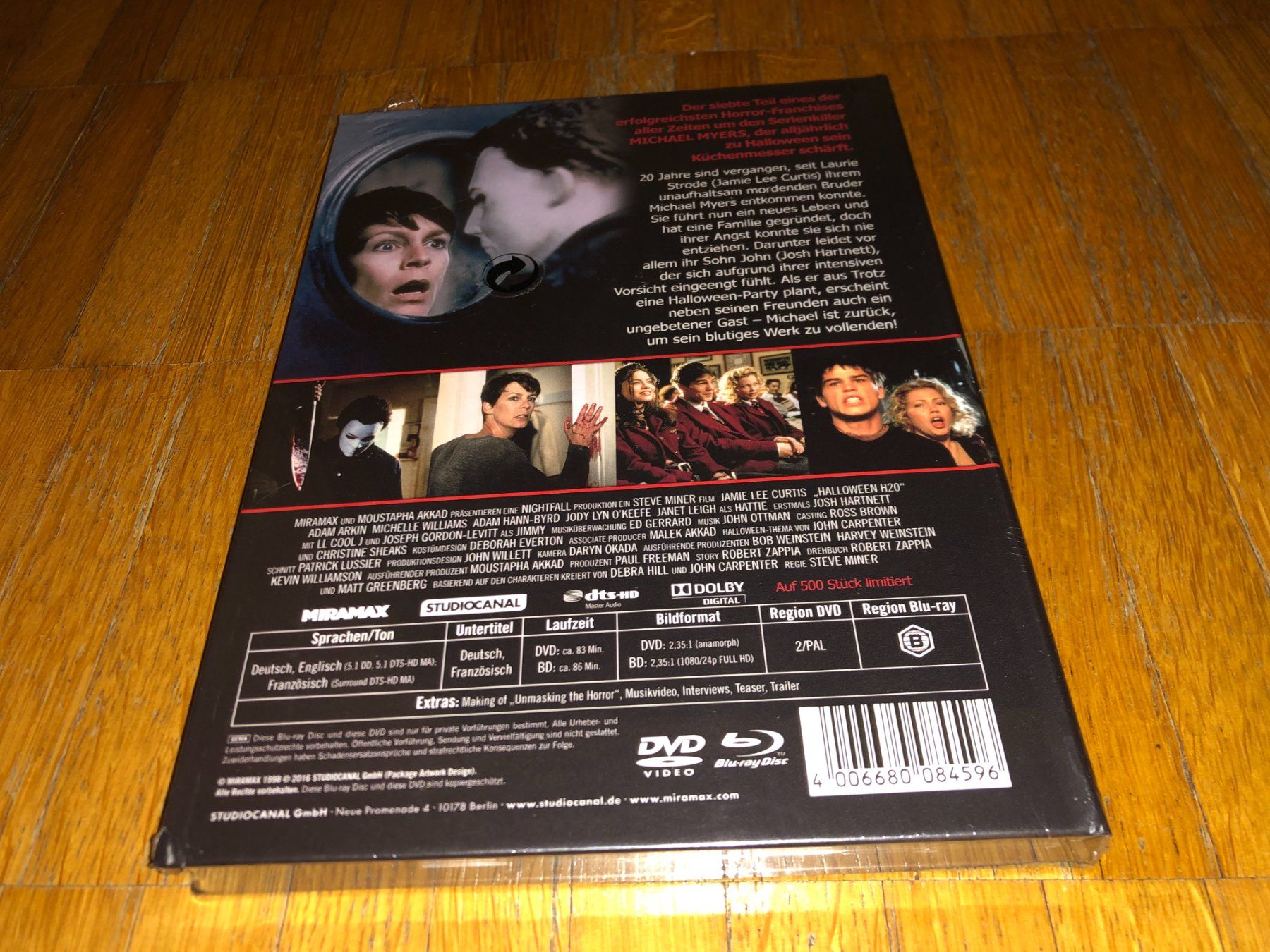 Tutti i DVDs: Halloween H20 - MEDIABOOK - C - UNCUT – Nuovo e nell'imballaggio originale da Basel venduto da havsok 1